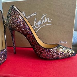 Christian Louboutin Glitter heels